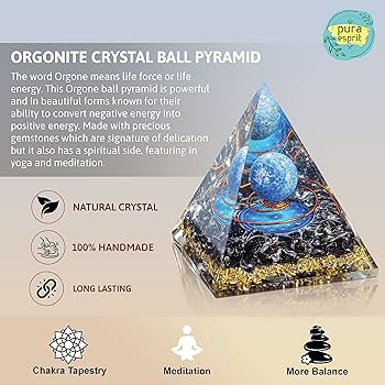 Amazon.com: Orgone Pyramid - Orgone Generator - Organite
